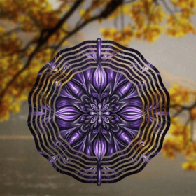 4-in-1 Solar Wind Spinner for Garden Patio Yard Balcony Outdoor Decor