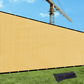 4'X50' sand HDPE Fence